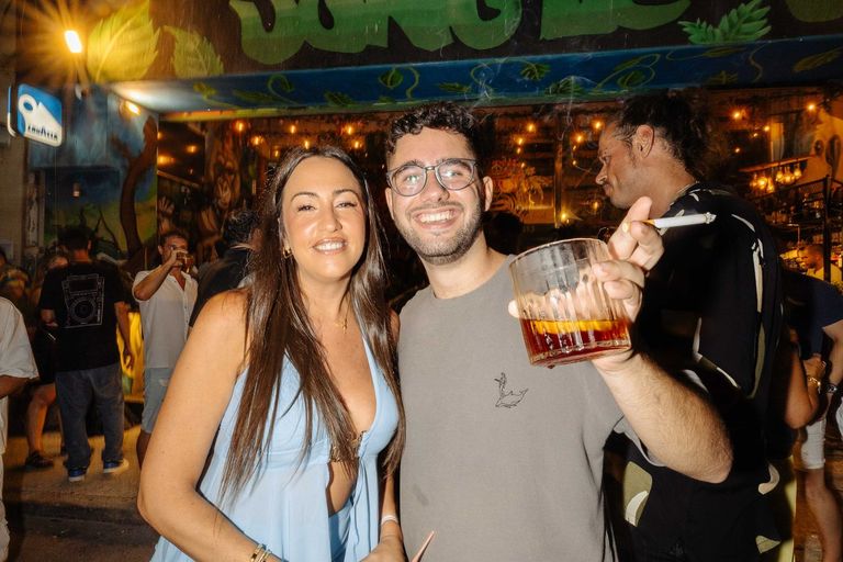 Drinks with friends in Gżira